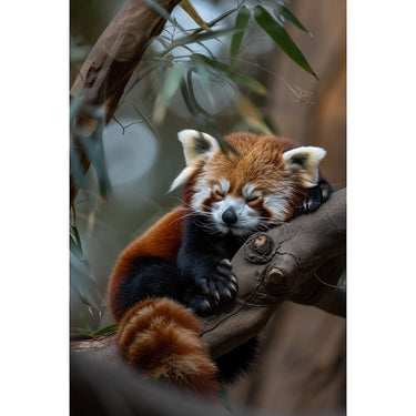 Red Panda canvas
